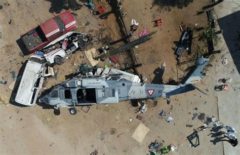 military helicopter crash on home